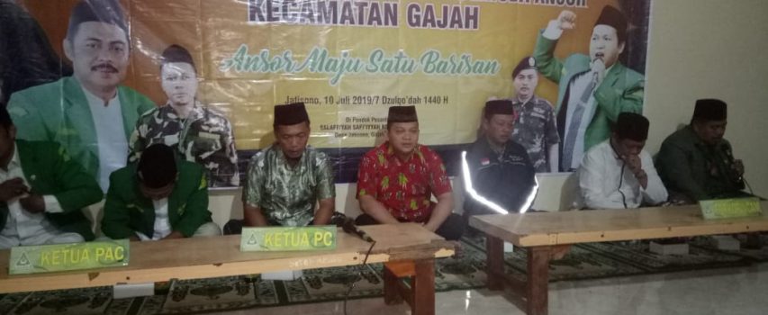 Konferensi Anak Cabang Gerakan Pemuda Ansor Kecamatan Gajah