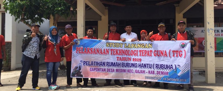 Kegiatan Study Lapangan Pelaksanaan Tehnologi Tepat Guna Tahun 2019