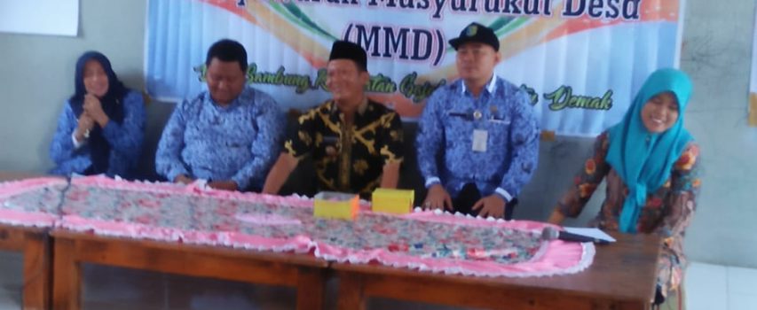 Musyawarah Masyarakat Desa (MMD) di Desa Sambung