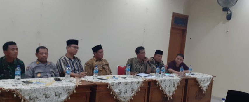 Rapat Koordinasi Kelompok Tani Desa Sari Kecamatan Gajah