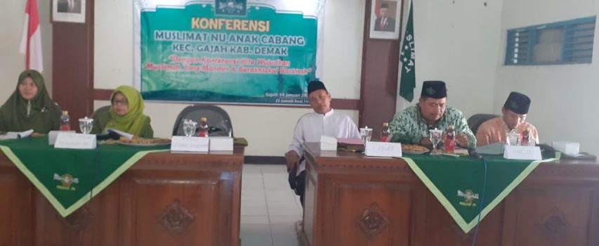 Konferensi Anak Cabang Muslimat NU Kecamatan Gajah