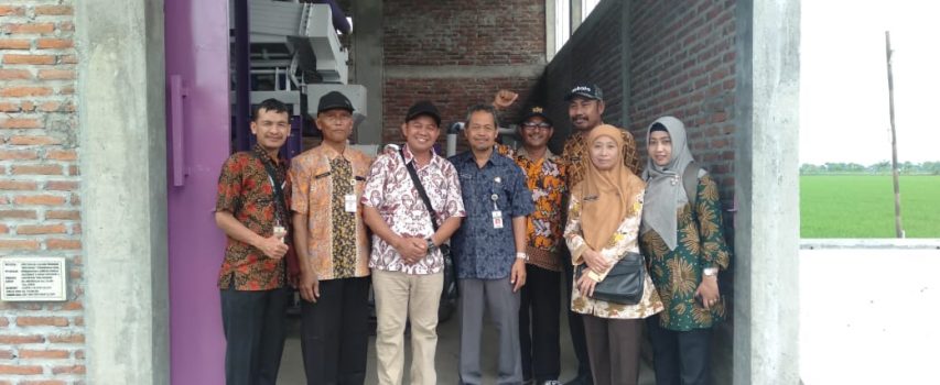 MONEV KEPALA DINAS PERTANIAN DAN PANGAN DI LUMBUNG PANGAN MASYARAKAT (LPM) DESA GEDANGALAS KECAMATAN GAJAH