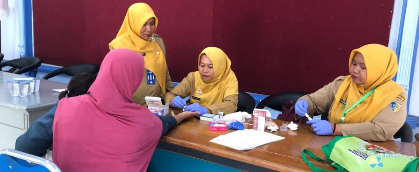 Kegiatan Pengambilan Sampel Darah Malaria