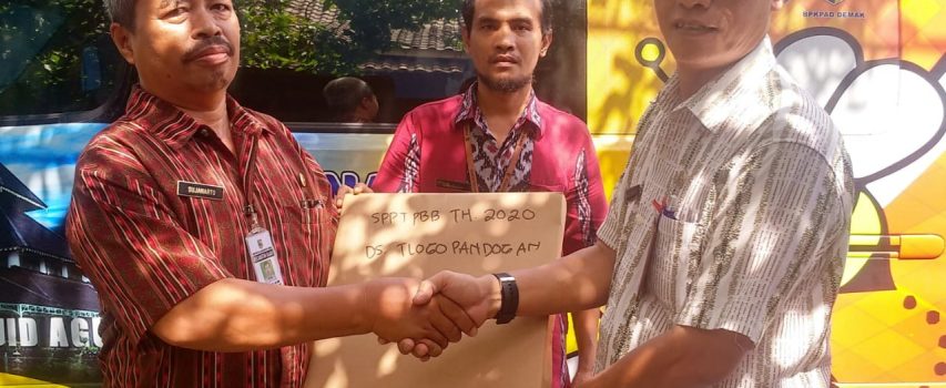 Serah Terima SPPT PBB-P2 Wajib Pajak di Wilayah Kecamatan Gajah