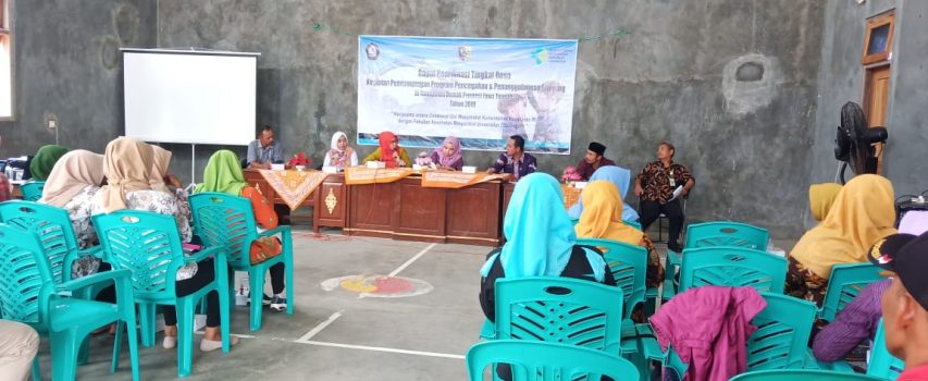 Rapat Koordinasi Rencana Intervensi Stunting Tingkat Desa