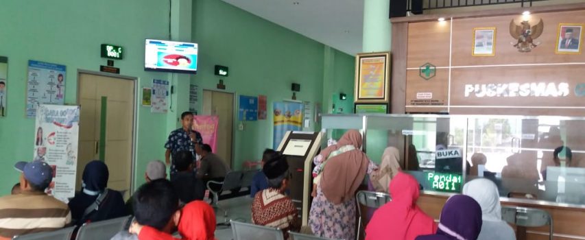 Sosialisasi Gerakan Masyarakat Hidup Sehat (GERMAS) dan Penyakit Tidak Menular (PTM)