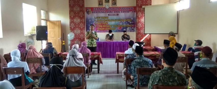 Kegiatan Gerakan Disiplin Nasional Bentengi diri dari Covid 19