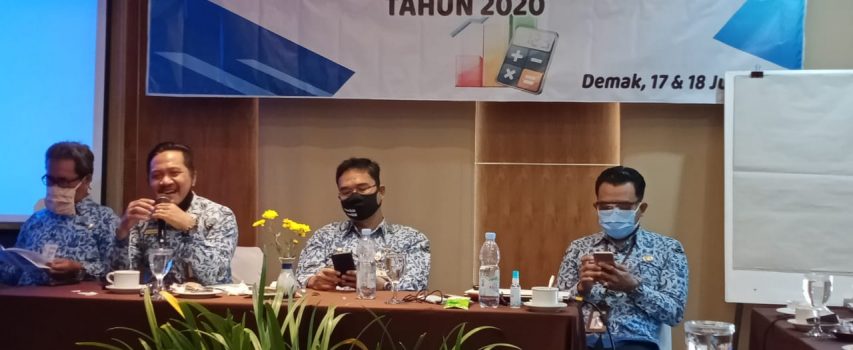 Kegiatan Pelatihan Pengelolaan Keuangan Desa Tingkat kecamatan Gajah Kabupaten Demak