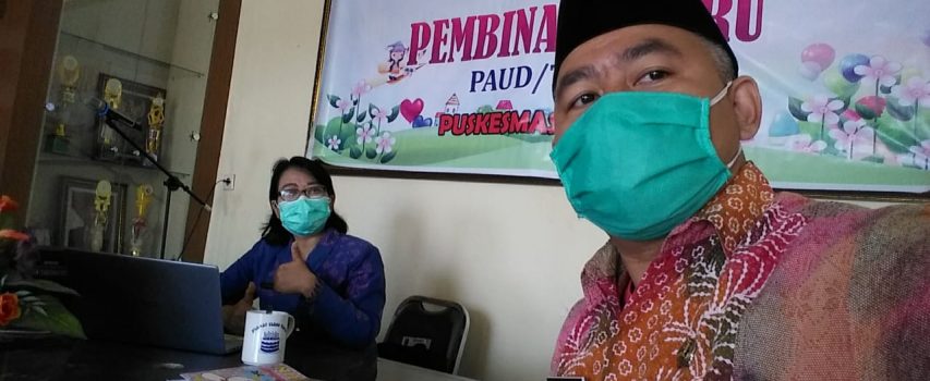 Koordinasi Lintas Sektor bersama Kepala Puskesmas Gajah 2 terkait Perkembangan Kasus Covid 19 di Wilayah Kecamatan Gajah