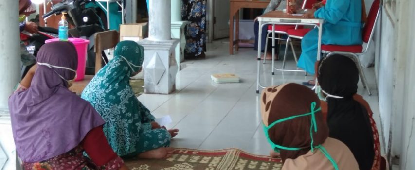 Puskesmas Gajah II melaksanakan kegiatan rutin Posyandu Lansia dengan Protokol Covid-19